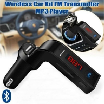 Transmetteur FM Bluetooth Sans Fil Universel Kit Adaptateur FM Pour Voiture 2