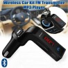 Transmetteur FM Bluetooth Sans Fil Universel Kit Adaptateur FM Pour Voiture 2